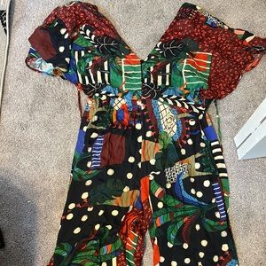 Anthropologie Farm Rio Jumpsuit